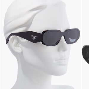 Prada Glossy Black Eyewear